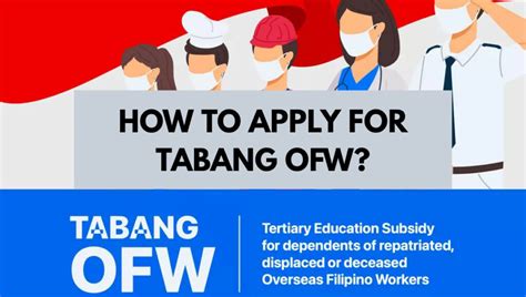 How to apply for Tabang OFW.